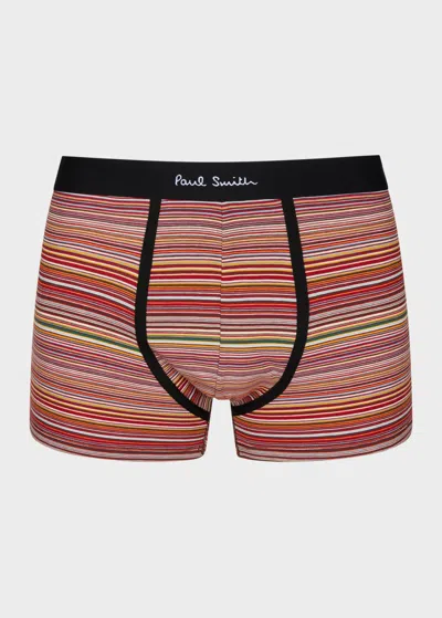 Paul Smith Mixed-pattern Boxer Briefs Seven Pack Multicolour In Black