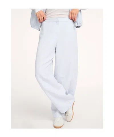 Samsoe & Samsoe Samsoe Samsoe Elegant Trousers For Modern Women In White