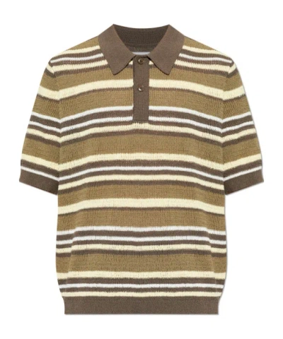 Samsoe & Samsoe Samsoe Samsoe Mini Organic Cotton Blend T-shirt For Men In Green