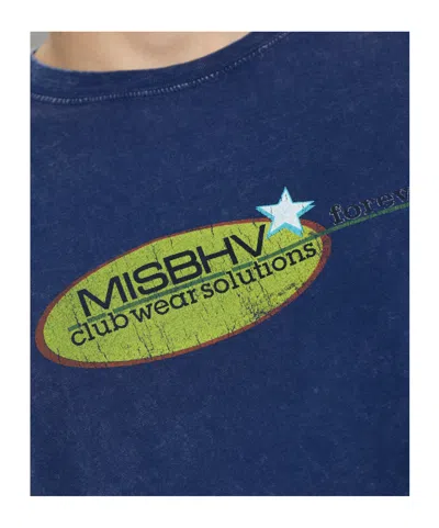 Misbhv Graphic T-shirt In Blue