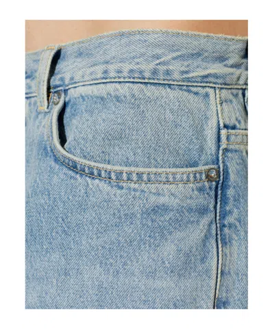 Samsoe & Samsoe Jeans With Belt Loops In Blue