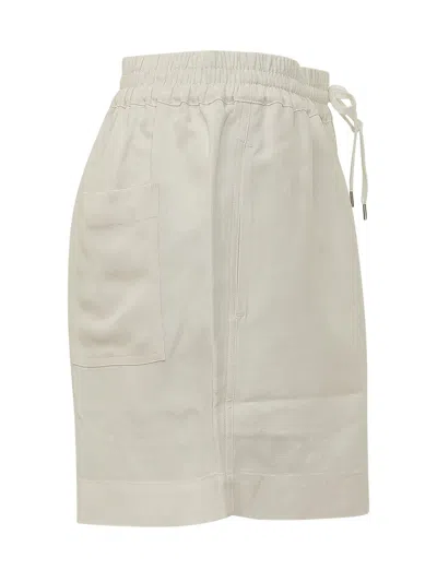 Studio Nicholson Karya Elasticated Drawstring Shorts In Gray