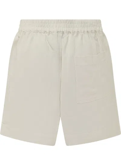 Studio Nicholson Karya Elasticated Drawstring Shorts In Gray