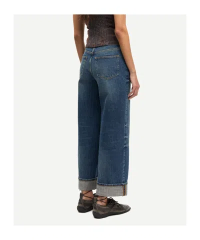 Samsoe & Samsoe Sashelly Cuff Jeans 15891 In Blue
