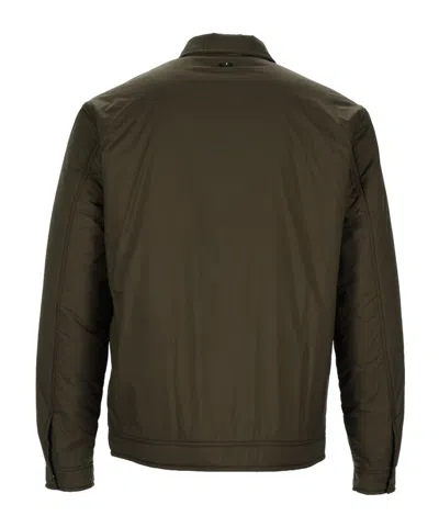 Herno Buttoned Pocket Jacket In Green