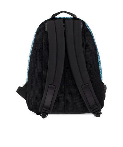 Bao Bao Issey Miyake Geometric-pattern Backpack In Blue