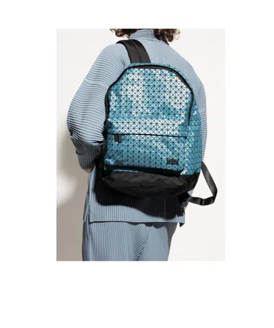 Bao Bao Issey Miyake Geometric-pattern Backpack In Blue