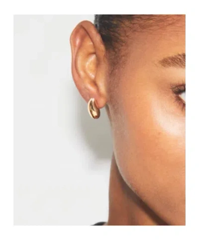 Tory Burch Mini Wave Drop Earrings In Gold
