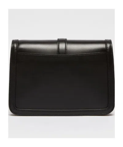 Max Mara Bianca Clutch Bag In Black