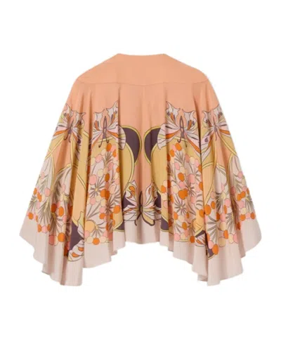 La Doublej Magic Ruffled Top In Multi