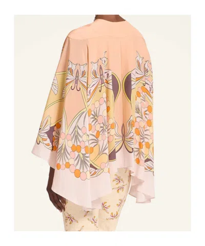 La Doublej Magic Ruffled Top In Multi