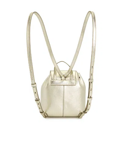 Ferragamo Mini Backpack In Neutral