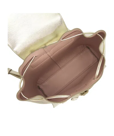 Ferragamo Mini Backpack In Neutral