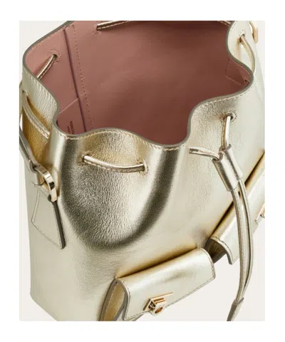 Ferragamo Multipocket Bucket Bag In Pattern