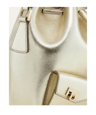 Ferragamo Multipocket Bucket Bag In Pattern