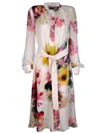 LANVIN Lanvin Floral Print Dress,RWDR20253469P1759FUCHSIA