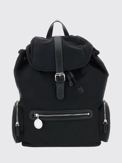 Stella Mccartney Dartmoor Drawstring Flap Backpack In Pink