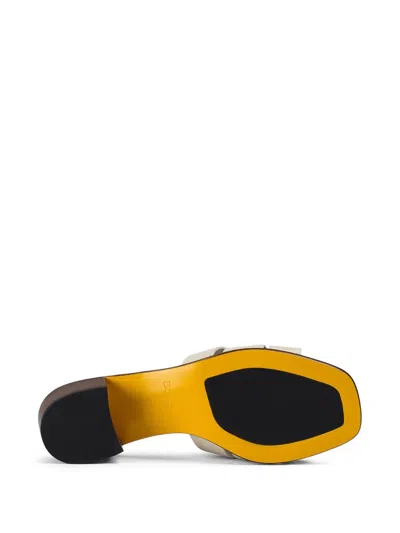 Doucal's Interwoven Leather Sandals In Multi