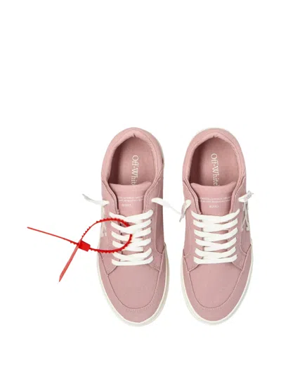 Off-white Vulcanized Sneakers In Pink
