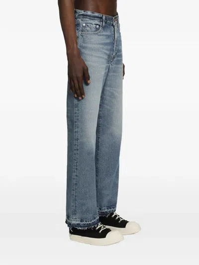 Gallery Dept. Melrose Raw-cut Jeans In Blue