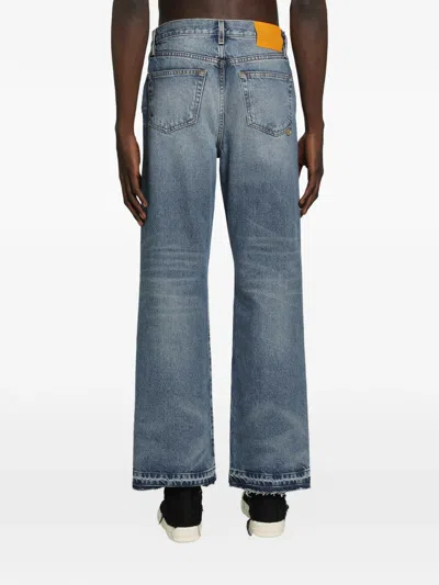 Gallery Dept. Melrose Raw-cut Jeans In Blue