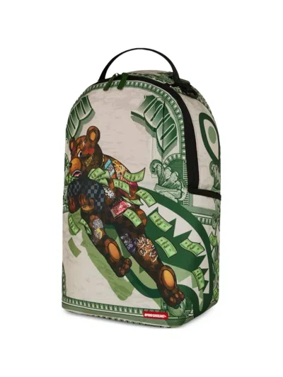 Sprayground Kid Fly Bear 2 Backpack In Neutral