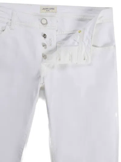 Jacob Cohen Nick Five-pockets Jeans In White