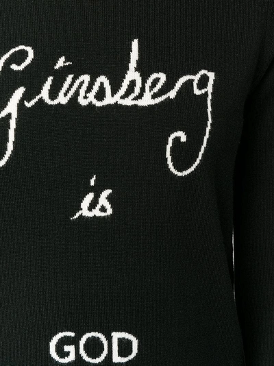 Shop Bella Freud Ginsberg Is God Sweater
