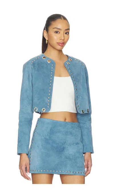 Zut Darby Jacket In Blue