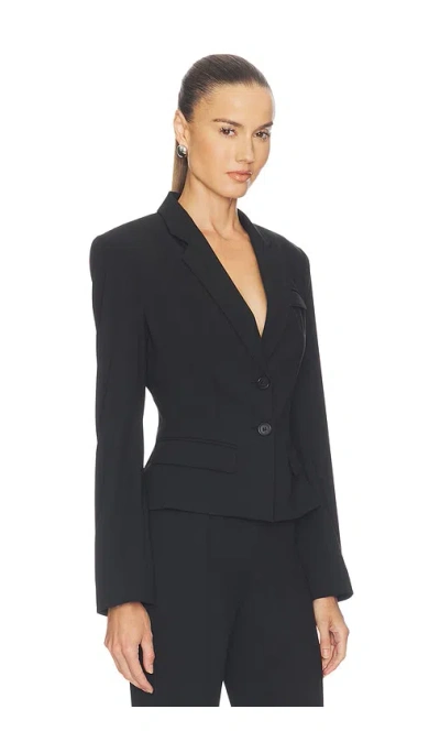 Smythe Two Button Tillie Blazer In Black