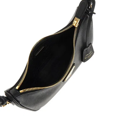 Prada Re-edition 2005 Re-nylon And Saffiano Mini Bag In Black