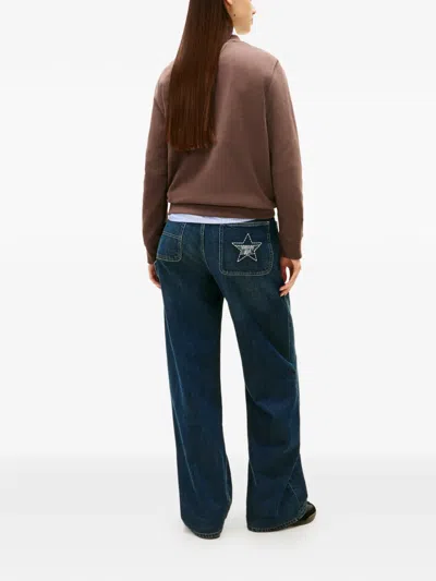 Tommy Jeans ロゴ スウェットシャツ In Brown