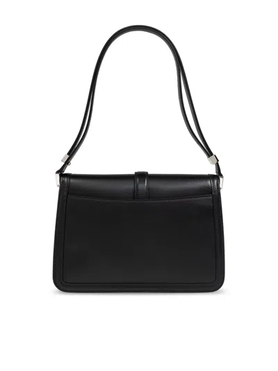 Max Mara Bianca Leather Shoulder Bag In Red