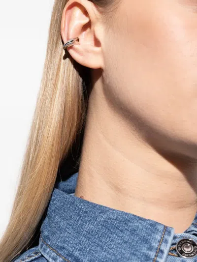 Givenchy Brass Ear Cuffs In Gray