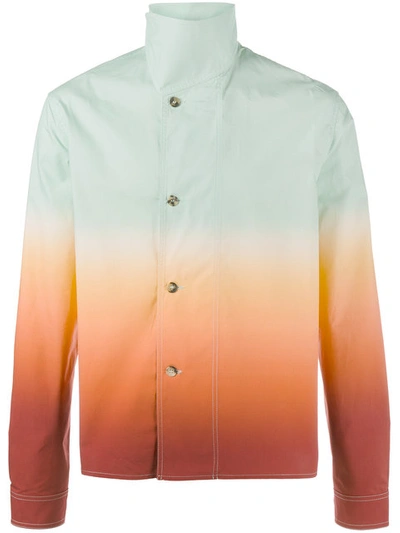 Shop Jw Anderson Bi-colour Shirt Jacket