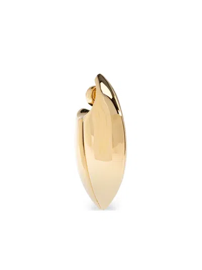 Givenchy Cocoon Earrings In Orange
