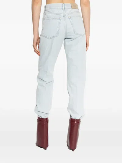 Givenchy Light-blue Denim Trousers In Blue