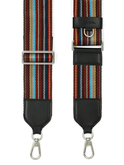 Paul Smith Signature Stripe Shoulder Strap In Multi