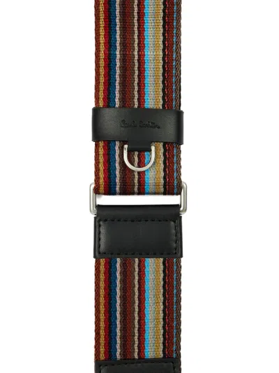 Paul Smith Signature Stripe Shoulder Strap In Multi