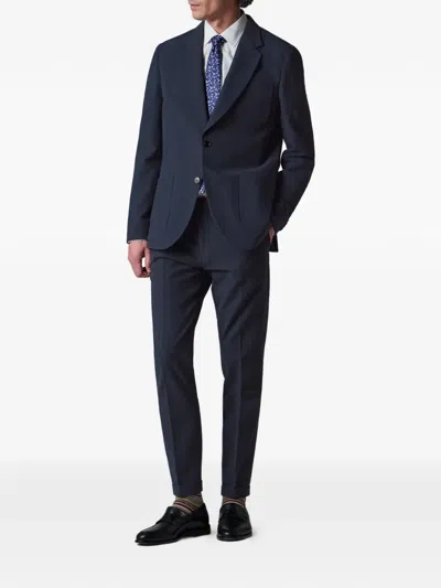 Paul Smith Single-breasted Blazer In Blue