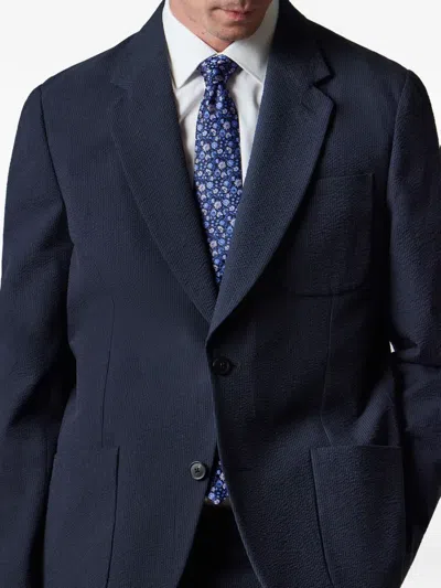 Paul Smith Single-breasted Blazer In Blue