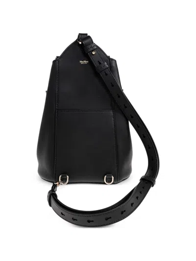 Max Mara Margaux Backpack In Black