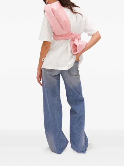Area Taffeta-knot T-shirt In Multi