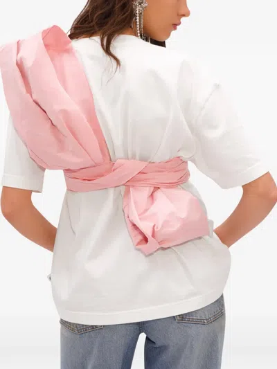 Area Taffeta-knot T-shirt In Multi