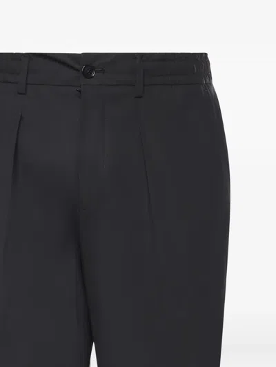 Be Able Sandy Wool Blend Trousers In Black