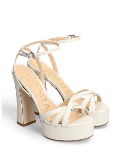 Chantal Crossover-strap Platform Sandals In Multi