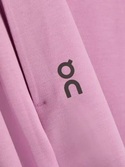 On Focus Tech Drawstring Track Pants In Pink