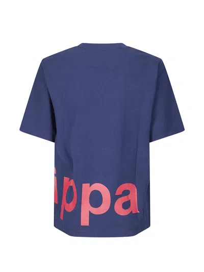 Merippa Logo-print T-shirt In Blue