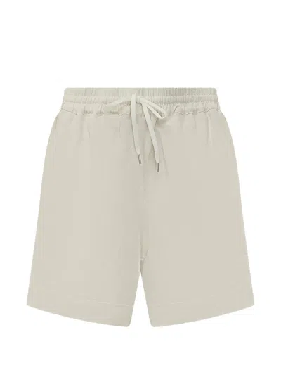 Studio Nicholson Karya Elasticated Drawstring Shorts In Gray