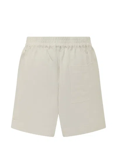 Studio Nicholson Karya Elasticated Drawstring Shorts In Gray